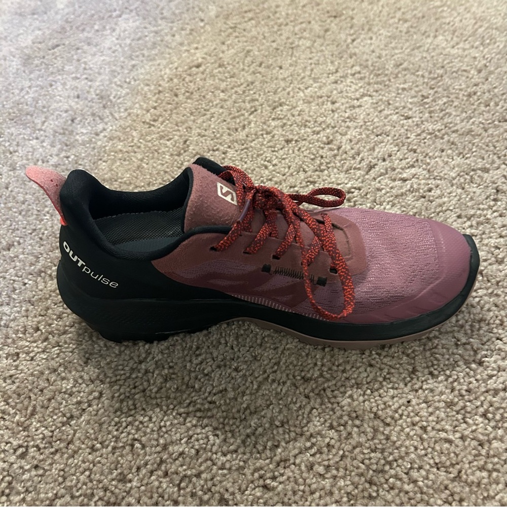 Salomon Outpulse Gore-Tex Women’s Hiking Shoes Size 8 Poppy Red - Picture 8 of 15